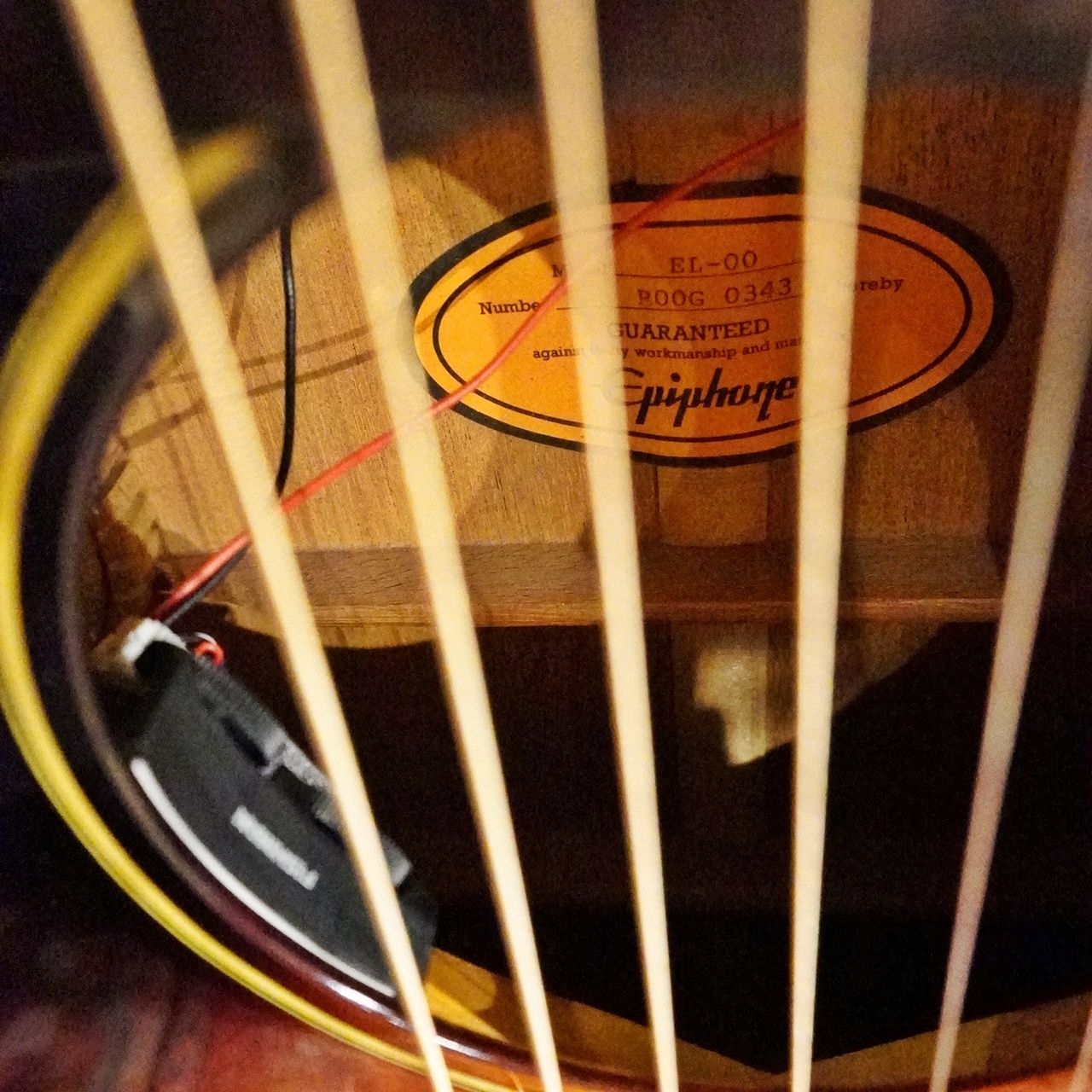 Epiphone EL-00 / VS (Vintage Sunburst) 【改造あり中古】（中古/送料