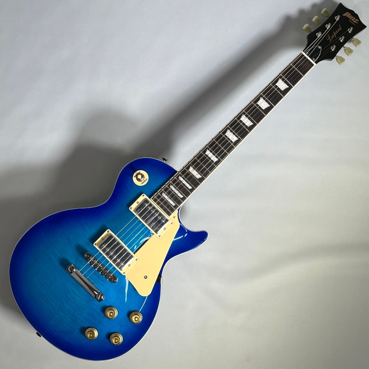 夏休セール！Blitz by Aria ProII Leopardエレキギター 夏休セール