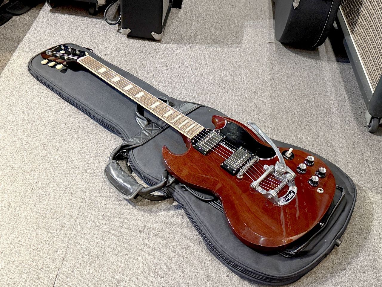 Bacchus BSG-STD Bigsby BR（中古）【楽器検索デジマート】