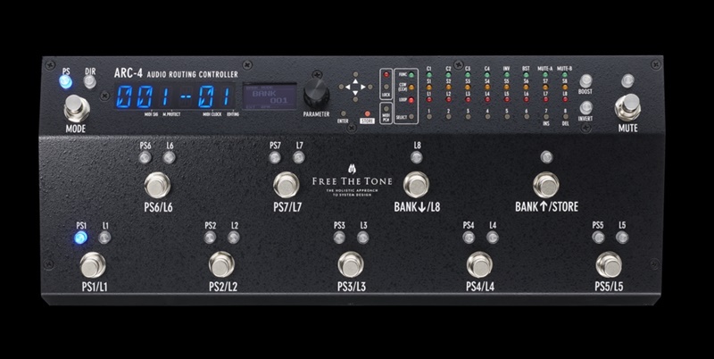 Free The Tone ARC-4 AUDIO ROUTING CONTROLLER（新品）【楽器検索