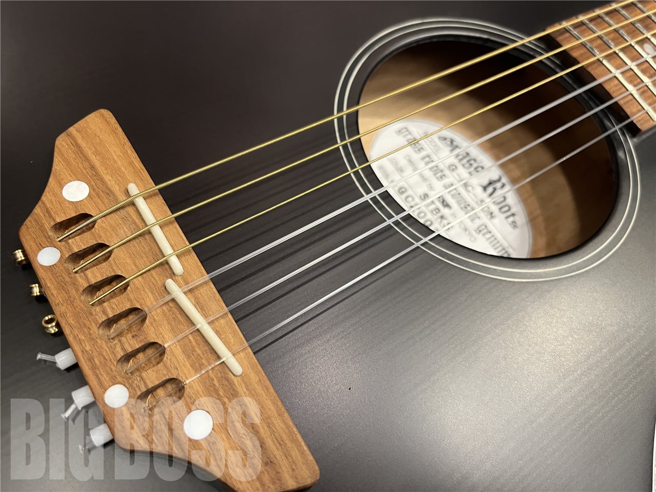 GrassRoots G-AC/N【See Thru Black Satin】（新品/送料無料）【楽器