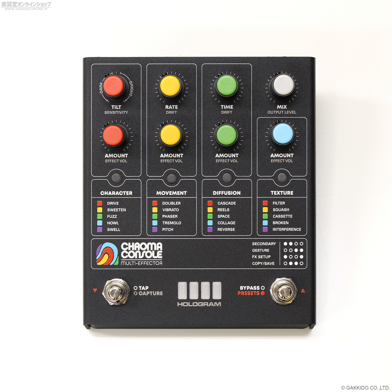 Hologram Electronics Chroma Console [Black Colorway] 直輸入品