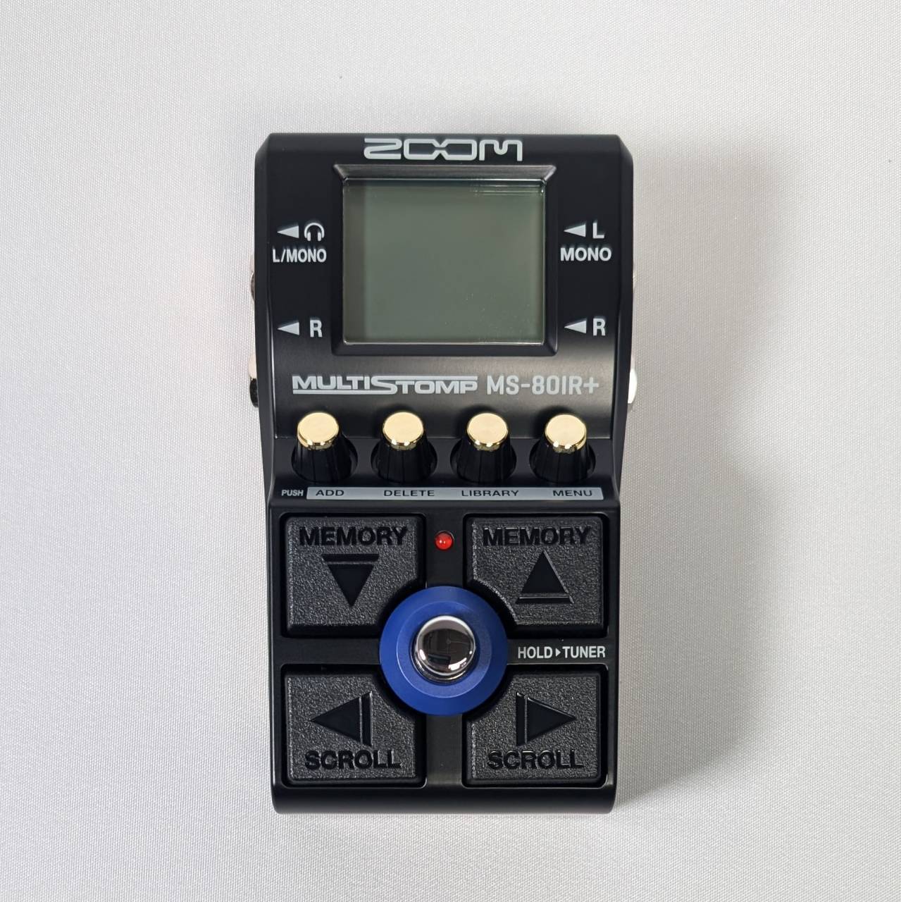 ZOOM MS-80IR+ MultiStomp エフェクター マルチストンプボックス