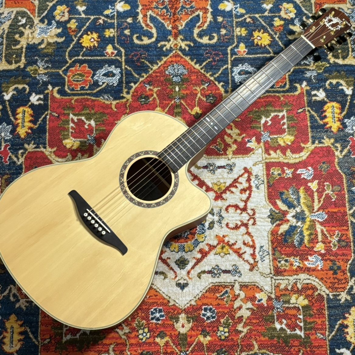 K.Yairi SRF-MH1 CE エレアコギター トップ単板 ギグケース付属（新品