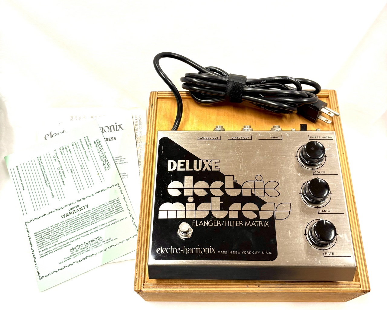 Electro-Harmonix Deluxe Electric Mistress V4 Reissue【USED】（中古