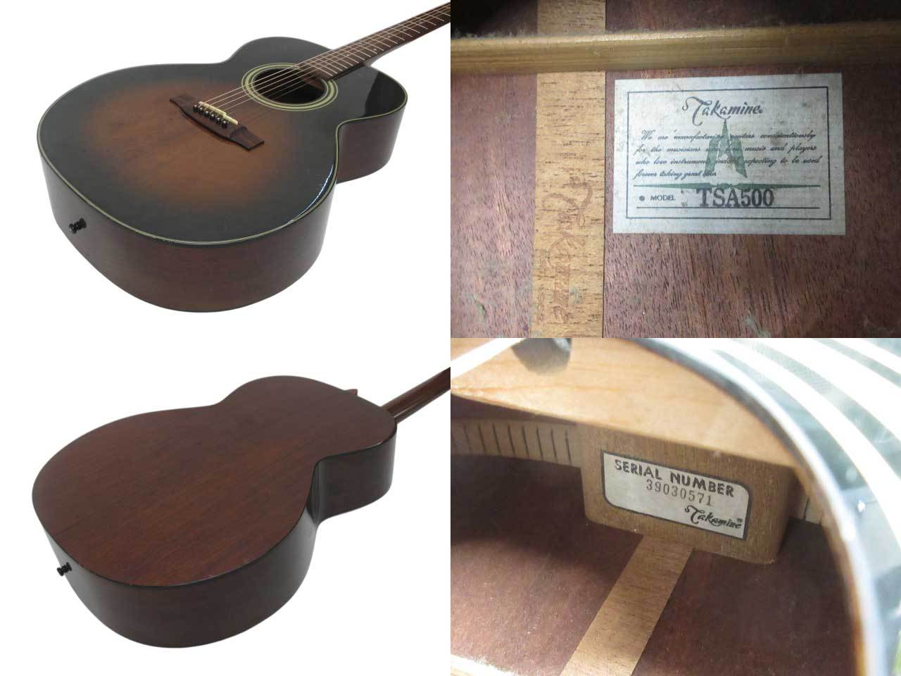 Takamine TSA500 タカミネ 2001年製 アコースティックギター フォーク