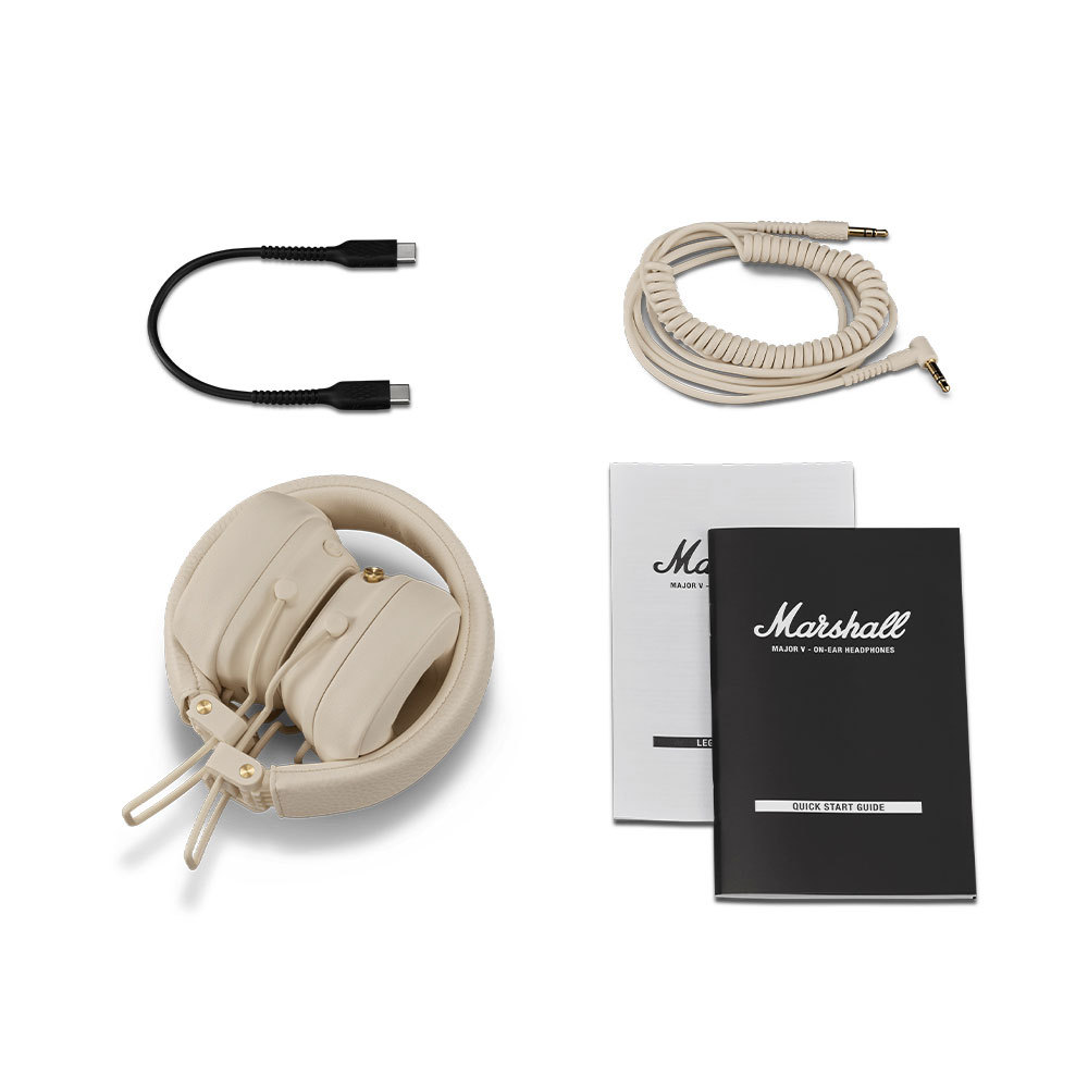 Marshall MARSHALL マーシャル Major V Cream Bluetooth 5.3