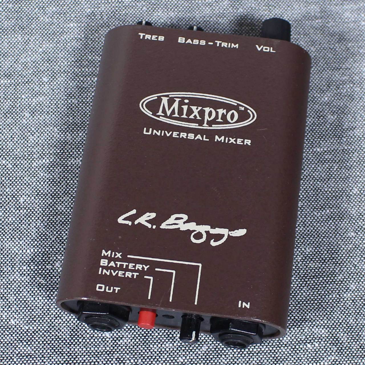 完動美品】L.R BAGGS アコギ用 プリアンプミキサー MIXPRO L.R.BAGGS