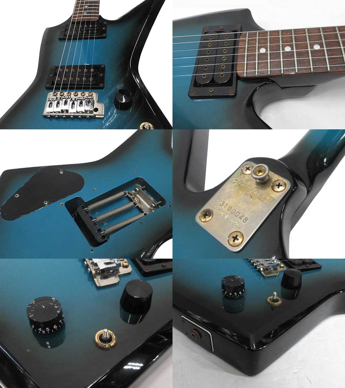 Aria Pro II ZZ Deluxe / マツモク JAPAN / 1983年製 エレキギター