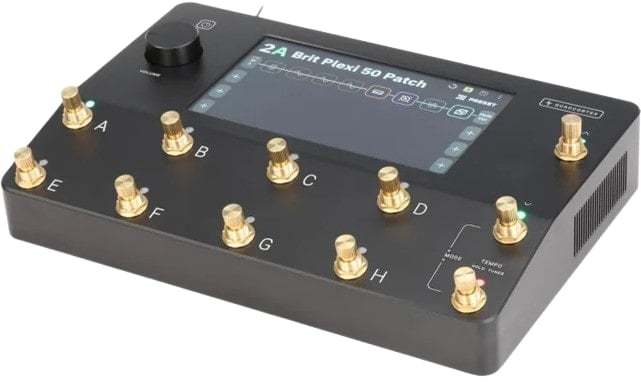 Neural DSP Quad Cortex Limited Edition Black & Gold フロア型