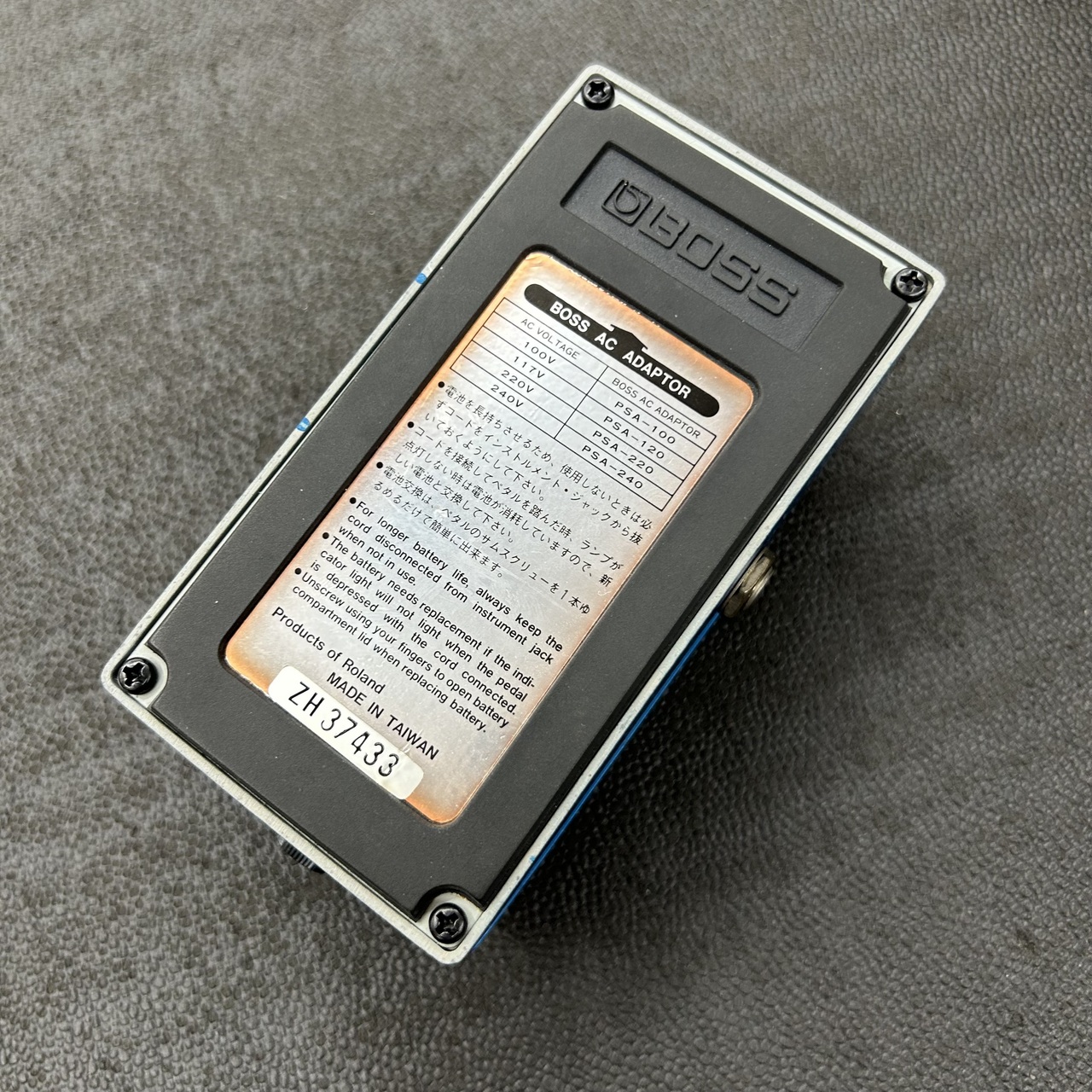 2001年・初期型 台湾製 BOSS BD-2 Blues D BOSS BD-2 Blues D （2001年
