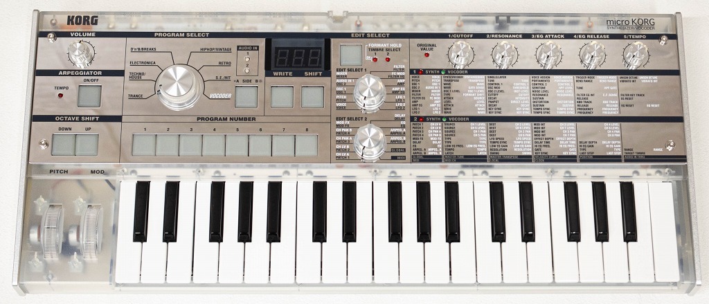KORG microKORG Crystal SYNTHESIZER/VOCODER（新品特価/送料無料