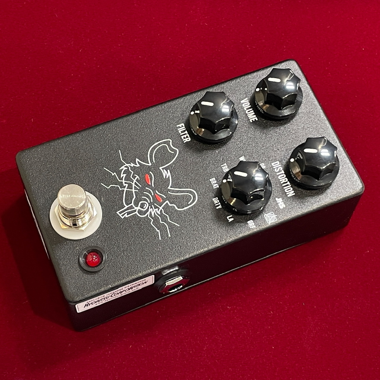 JHS Pedals PACKRAT 【特価】【9種の歴代RAT系サウンド搭載のブラック