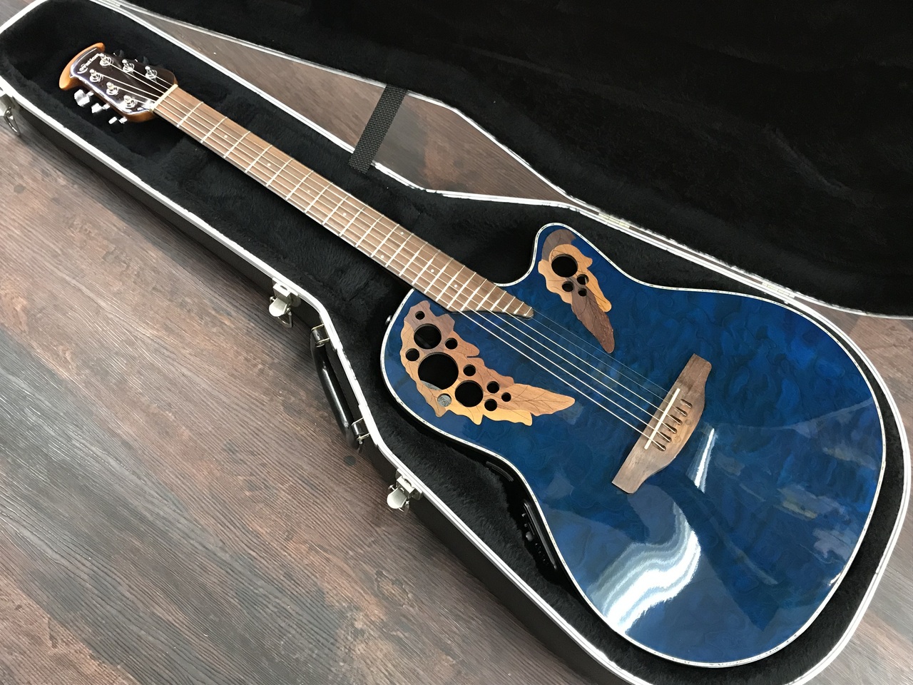 Ovation Celebrity cp257 black エレアコ Ovation Celebrity CC-257