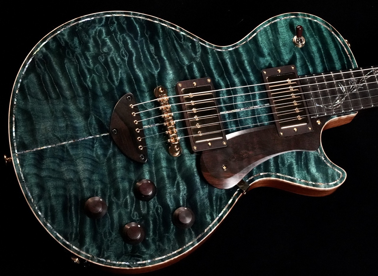 ド*ラ様 ハンドメイドギター アマゾンローズウッド ニューハカランダ