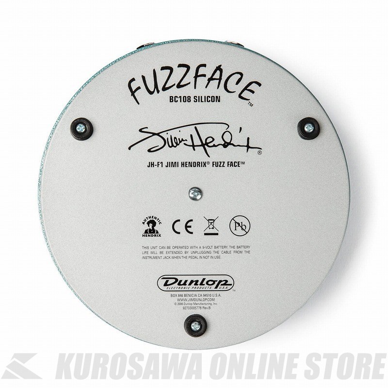 Jim Dunlop JHF1 Jimi Hendrix Fuzz Face（新品）【楽器検索デジマート】