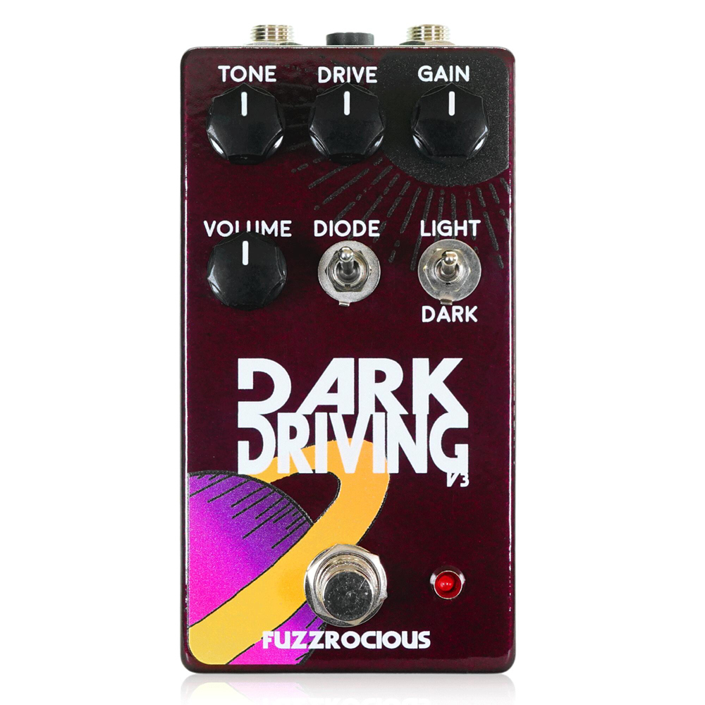 Fuzzrocious Pedals Dark Driving v3《オーバードライブ