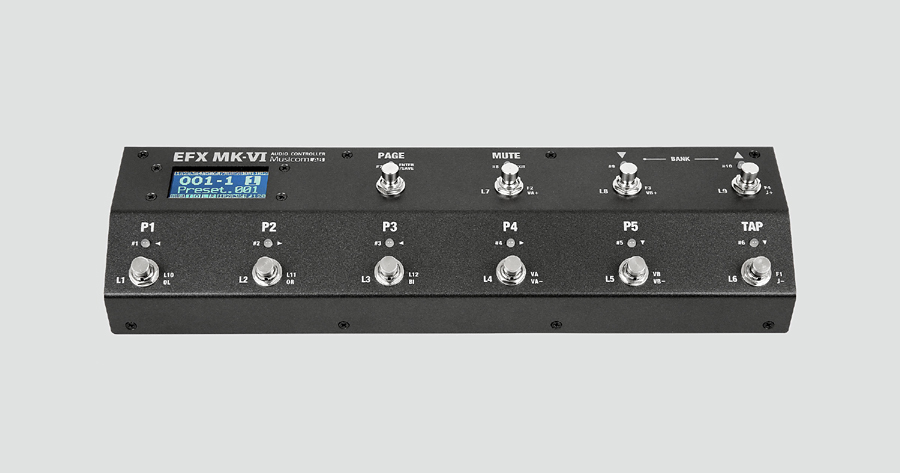 Musicom LAB EFX MK-VI《ループ・スイッチャー/MIDI コントローラー