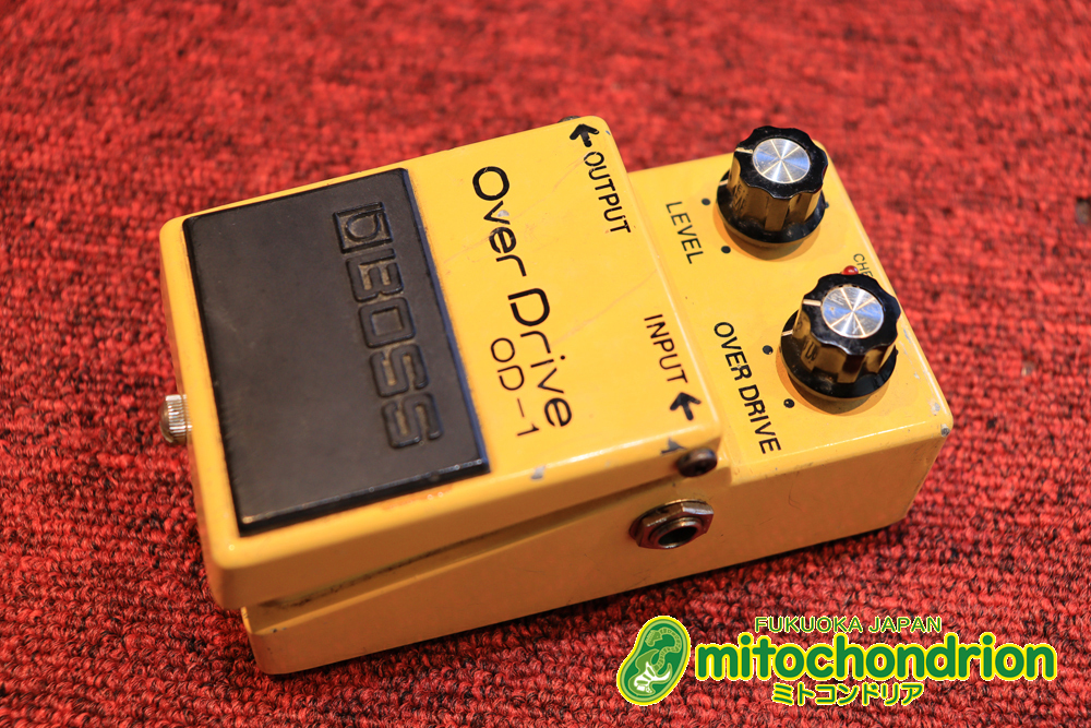 BOSS 1978年製 OD-1 【Raytheon RC3403ADB】銀ネジ・スケルトン