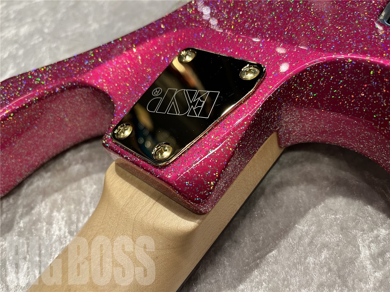 ESP SNAPPER-7 Ohmura Custom -Twinkle Pink-（新品/送料無料）【楽器