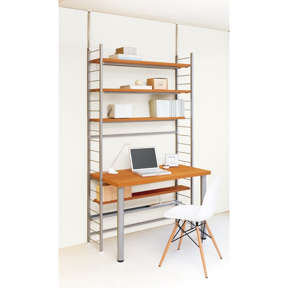 突っ張り式高さ調節シリーズ 伸長デスクラック 幅90cm 通販 - ディノス