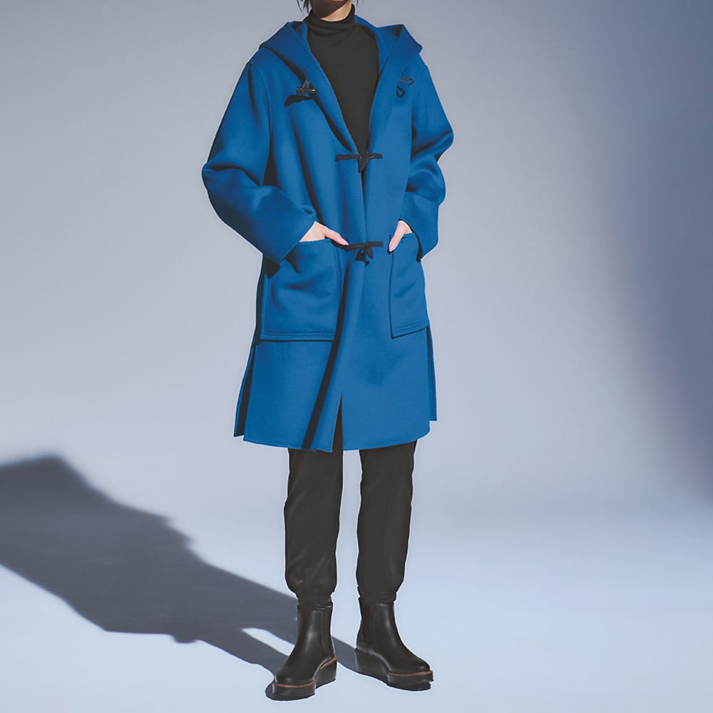 ウール混ダブルフェイス リバー縫製 ダッフルコート 通販 - ディノス