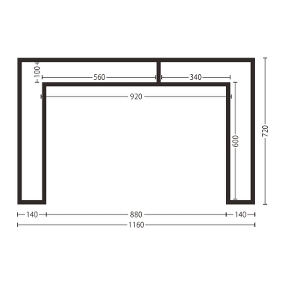 SHOJI ショージ オケージョナルテーブル 3点セット（コンソール