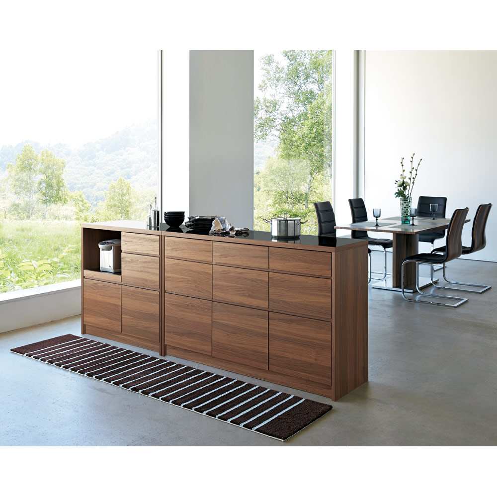 Granite/グラニト アイランド間仕切りキッチンカウンター幅90cm