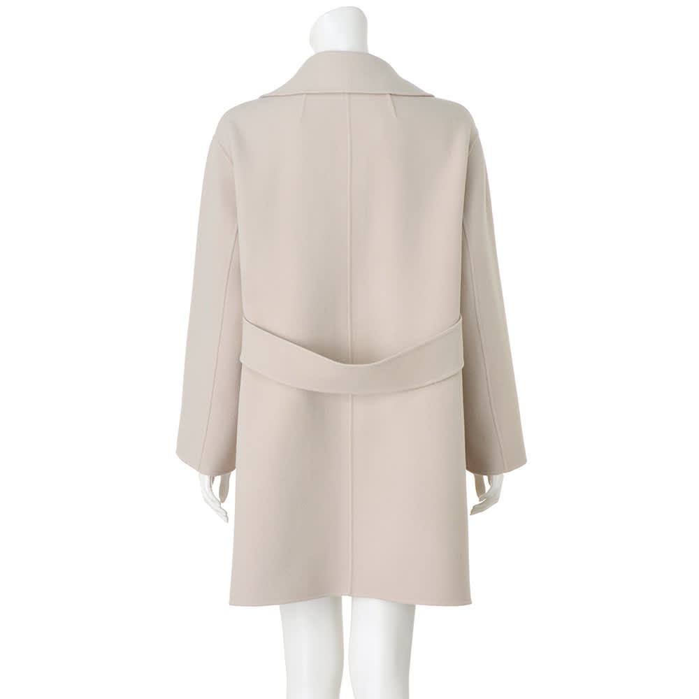 ウール混 リバー仕立て コート 通販 - ディノス