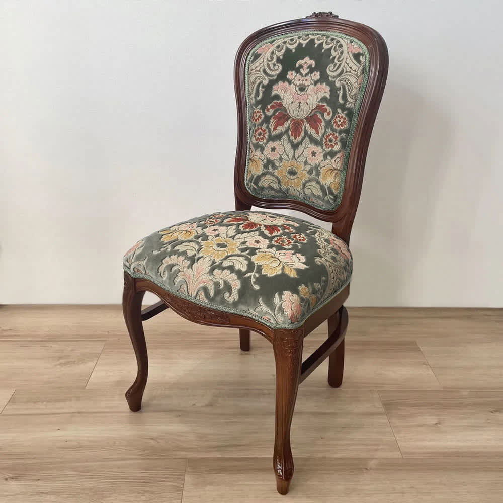 イタリア製 金華山織り張り newダイニングチェアII 2脚セット 通販