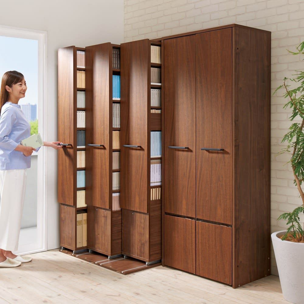 値下げ スライド本棚 丸伸 通販生活 値下げ スライド本棚 丸伸 通販