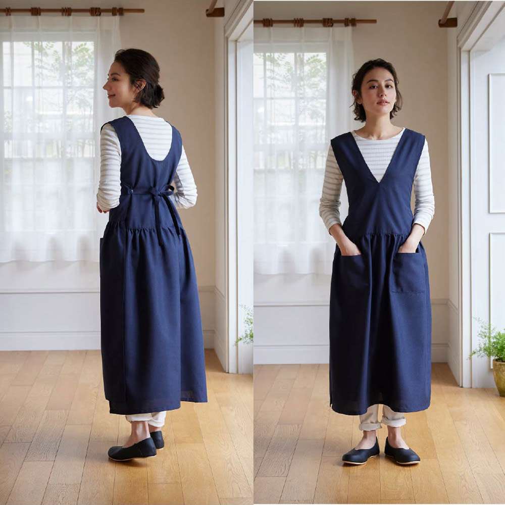 瀧本真奈美さんとつくった2WAYワンピースエプロン 通販 - ディノス