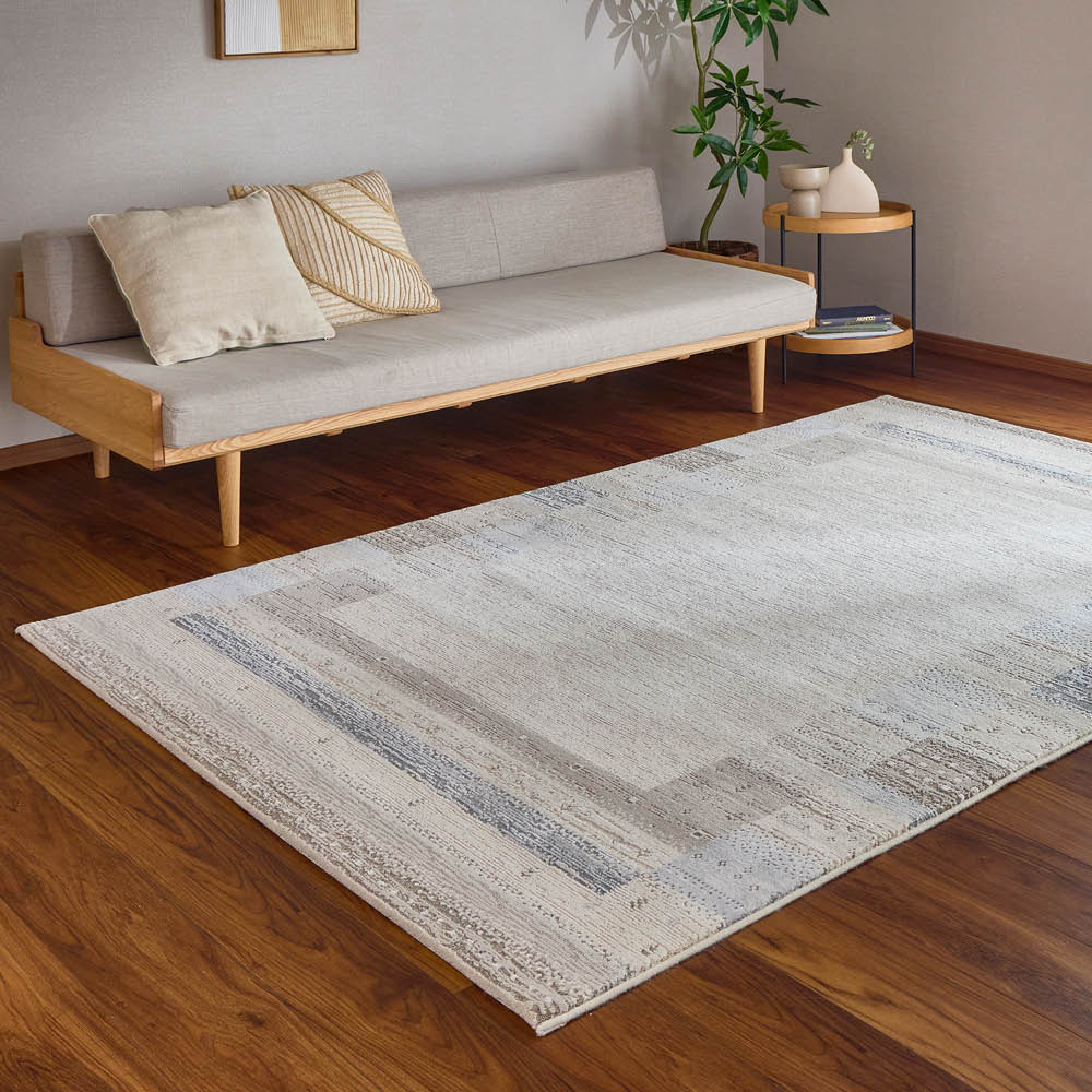 ベルギー製ウィルトン織りギャッベ柄ラグ 通販 - ディノス