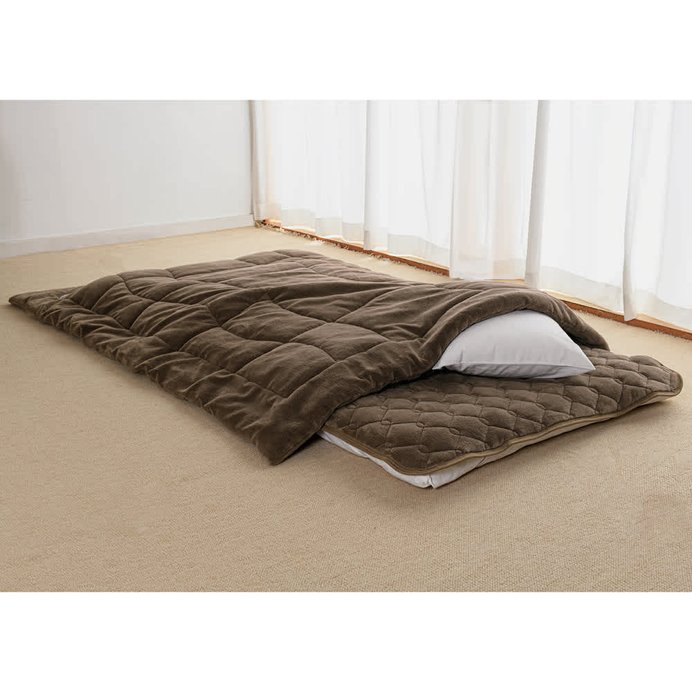 ディノス限定販売】ヒートループ（R）ハイパー 中わた入り発熱毛布