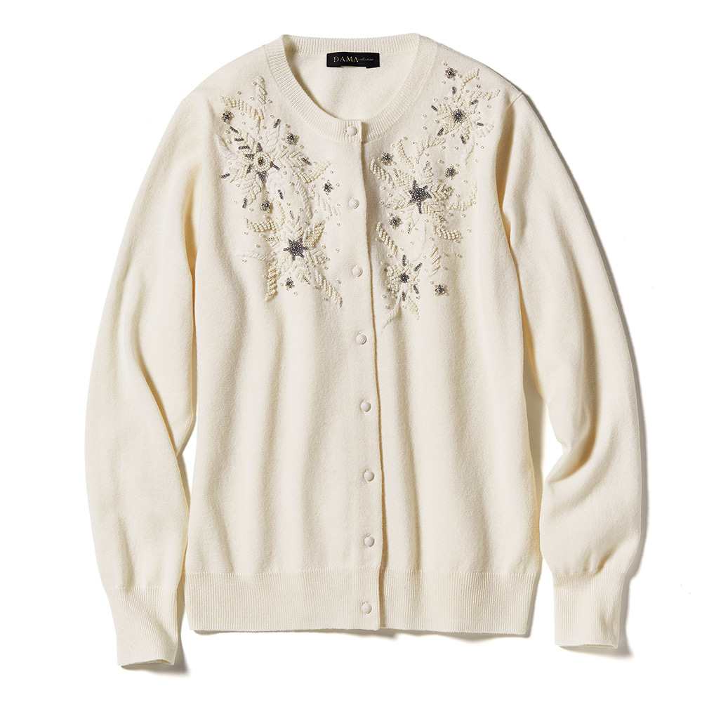 ビーズ刺しゅう カーディガン 通販 - ディノス