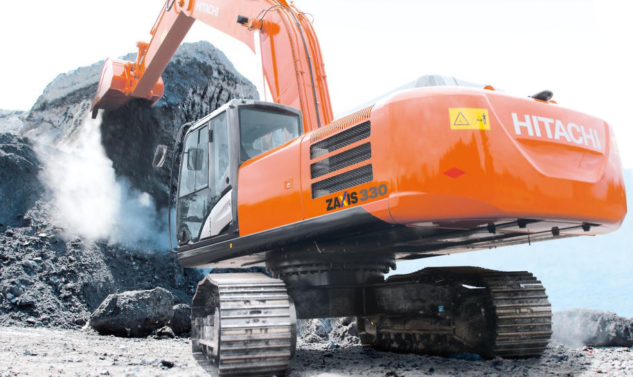 Medium excavator - ZX350H-5G - HITACHI Construction Machinery