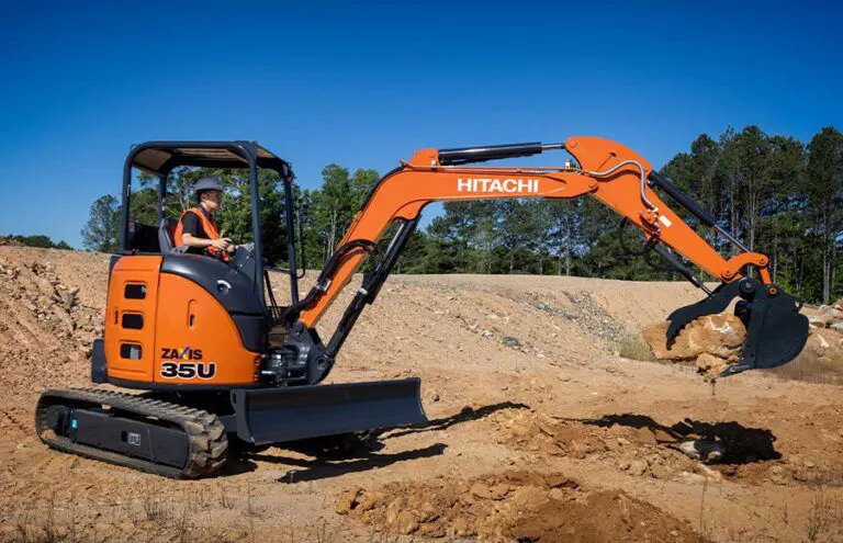 Mini-excavator - ZX35U-5N - Deere-Hitachi Construction Machinery