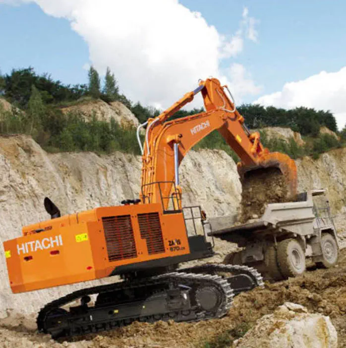 Large excavator - ZX870LCH-5G - Hitachi Construction Machinery