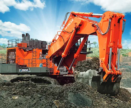 Crawler front shovel - EX2600-7 - HITACHI Construction Machinery