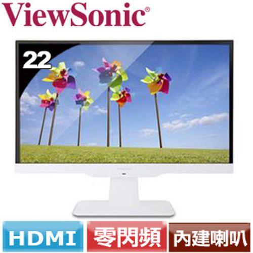 R2【福利品】ViewSonic優派22型零閃頻抗藍光螢幕VX2263SMHL-LCD/LED