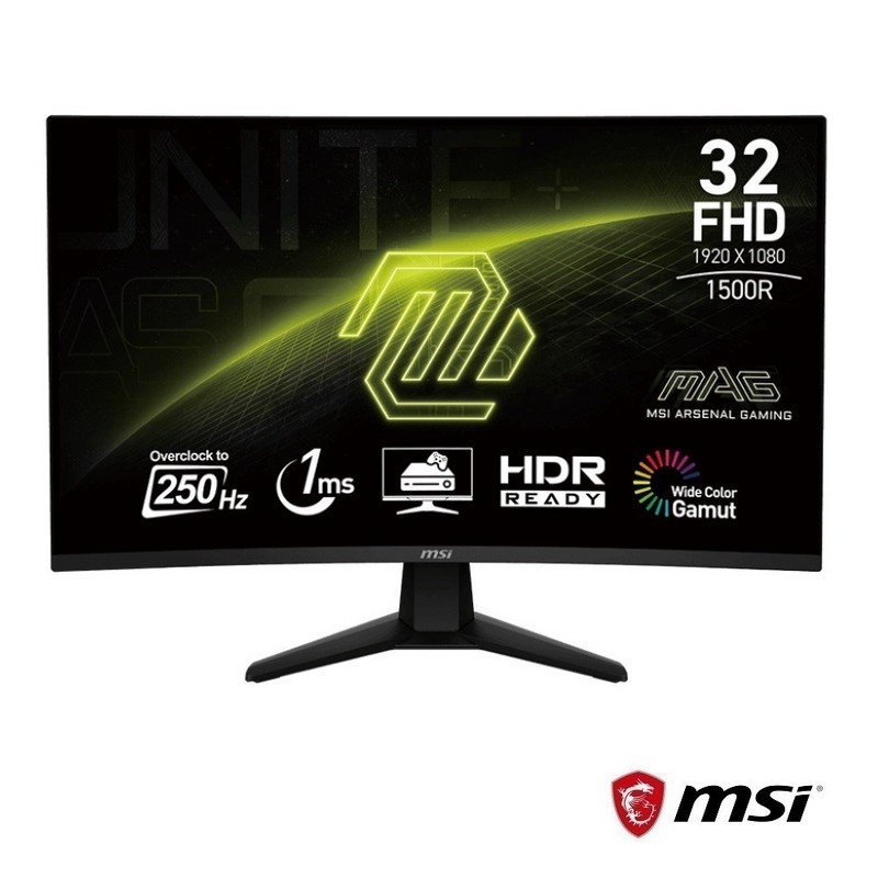 MSI MAG 32C6X 32型曲面電競螢幕MAG32C6X