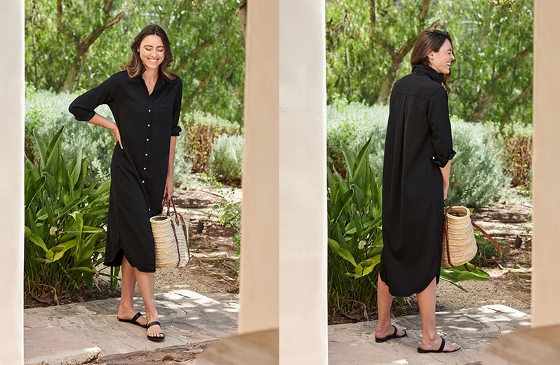 Frank＆Eileen/フランク＆アイリーン｜夏を楽しむロングシャツ