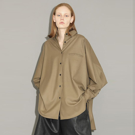 SACRA/サクラ｜「サクラ」ウールブレンドのシャツ・ジャケット・コート