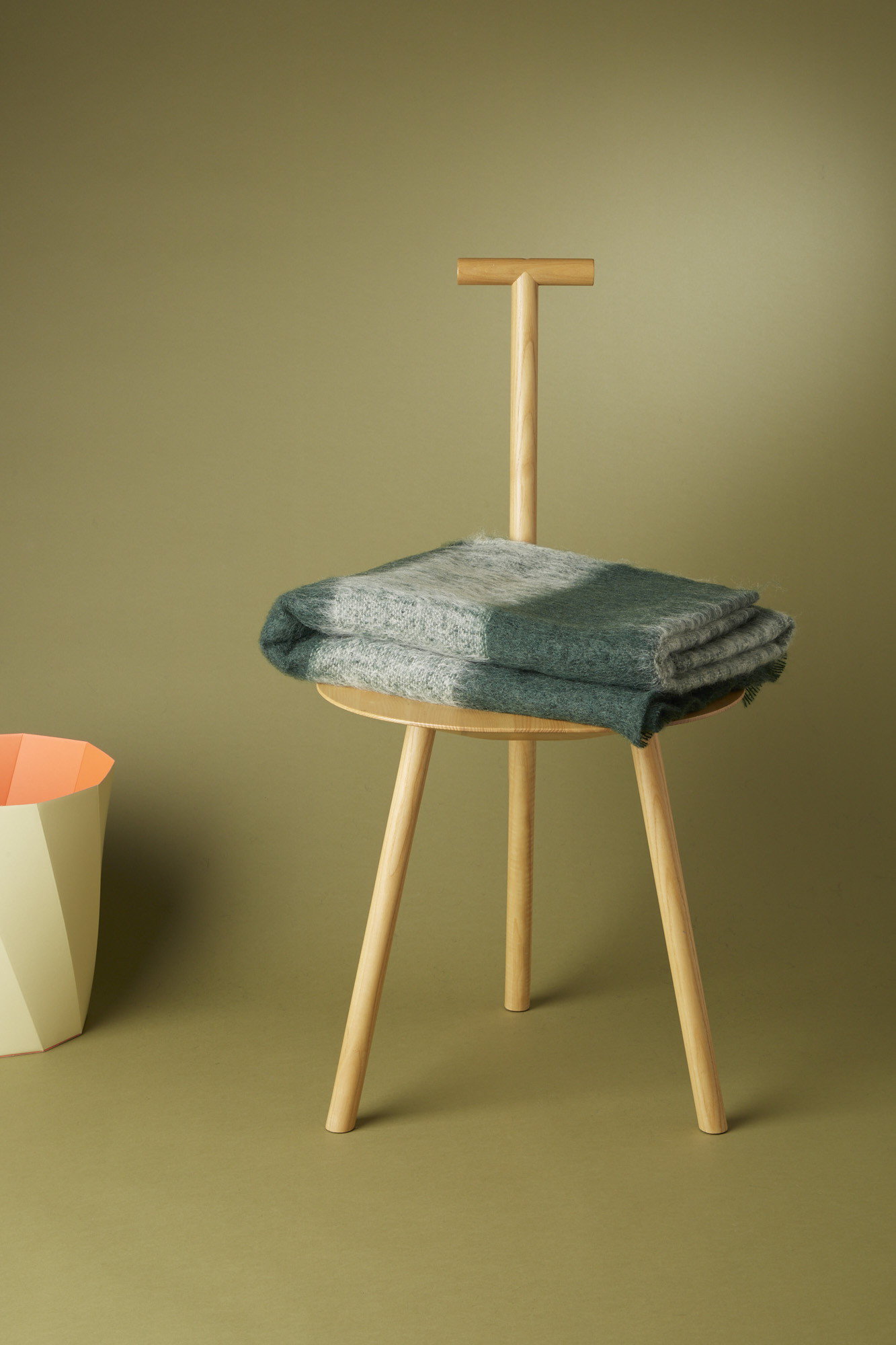 HAY(ヘイ)｜Mohair Blanket/Green の通販｜ELLESHOP・(エル・ショップ