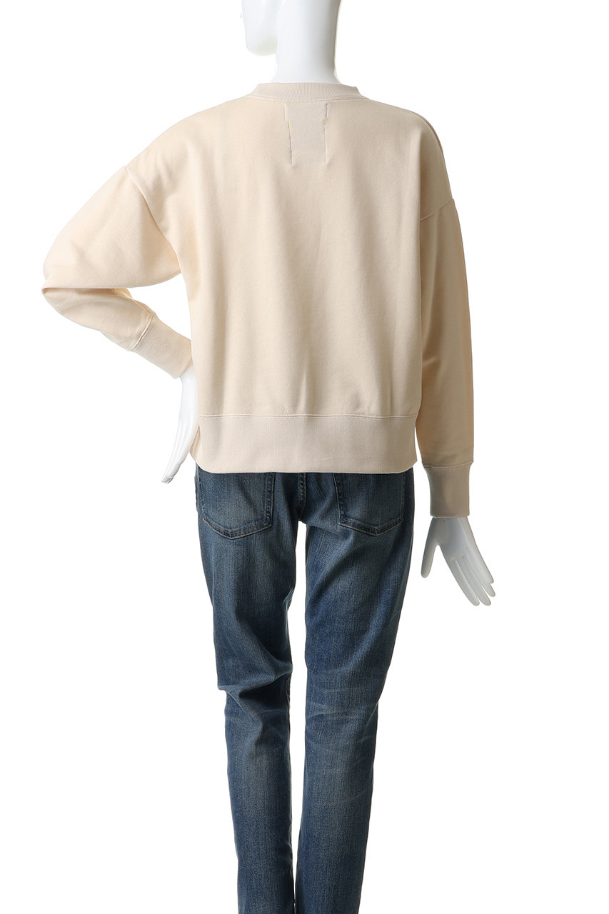 MUVEIL(ミュベール)｜ネコ裏毛裏毛プルオーバー/ベージュ の通販