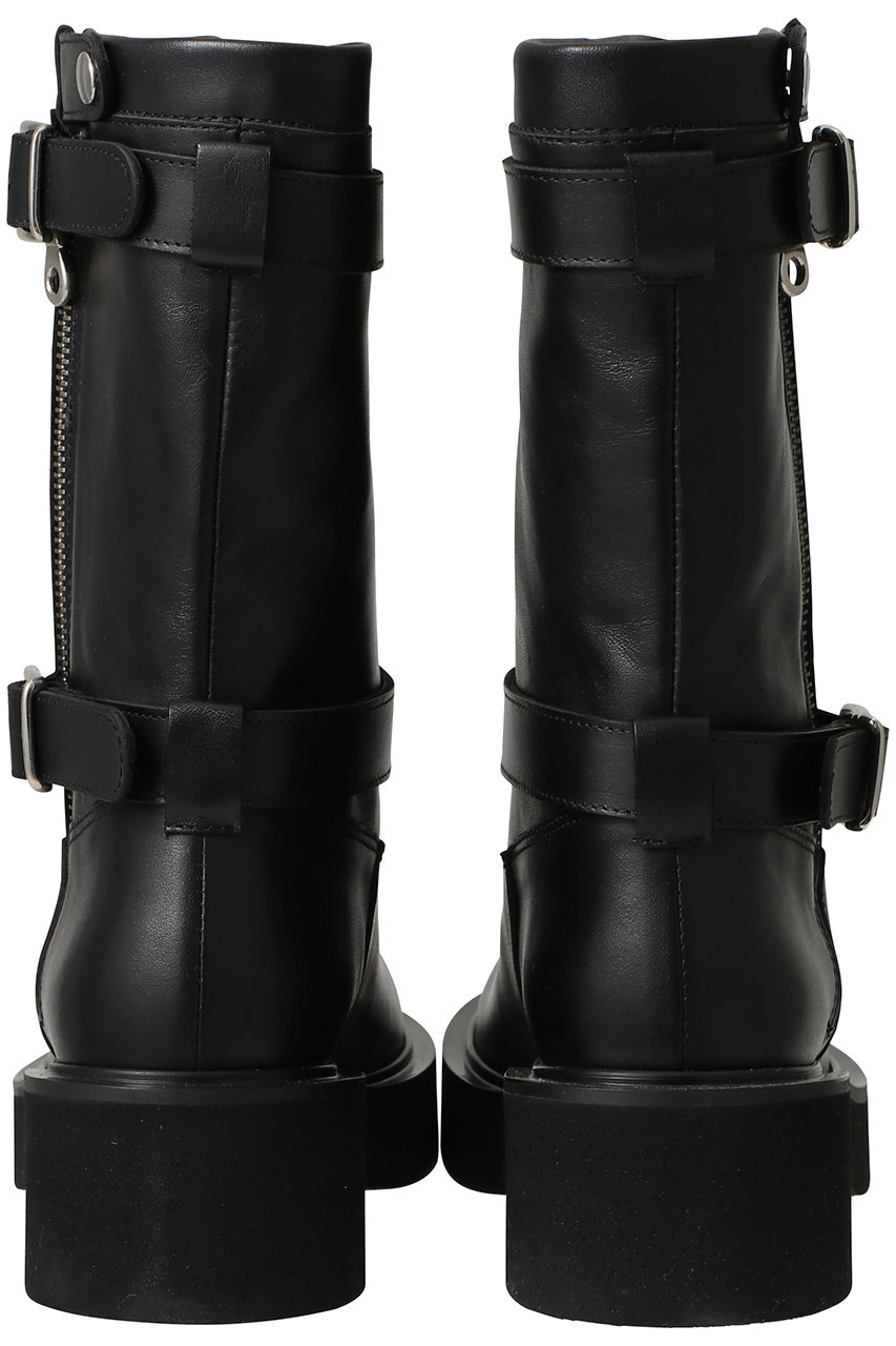 はな本革レザー ファビオルスコーニ エンジニアブーツ 24.0 黒