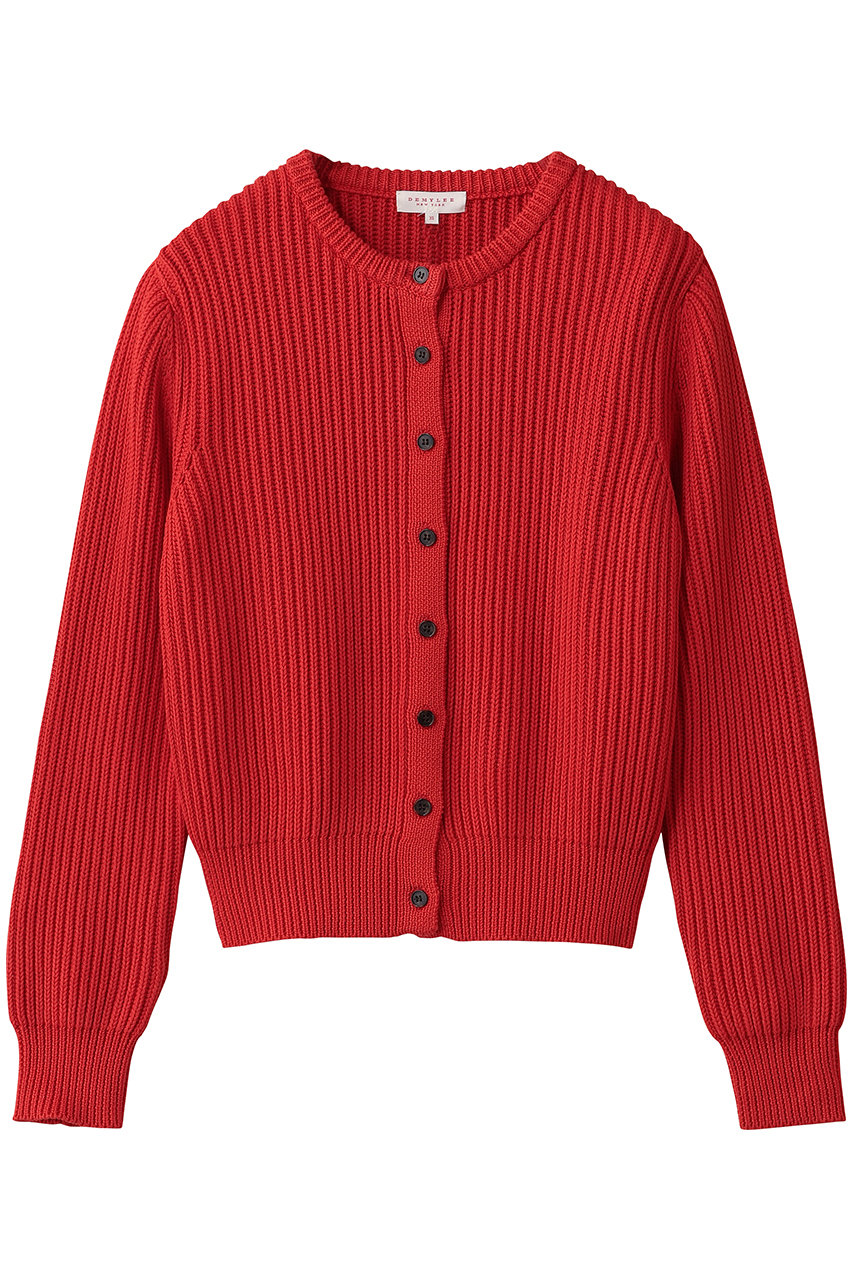 DEMYLEE(デミリー)｜RIANA ソフトコットン クルーネックカーディガン