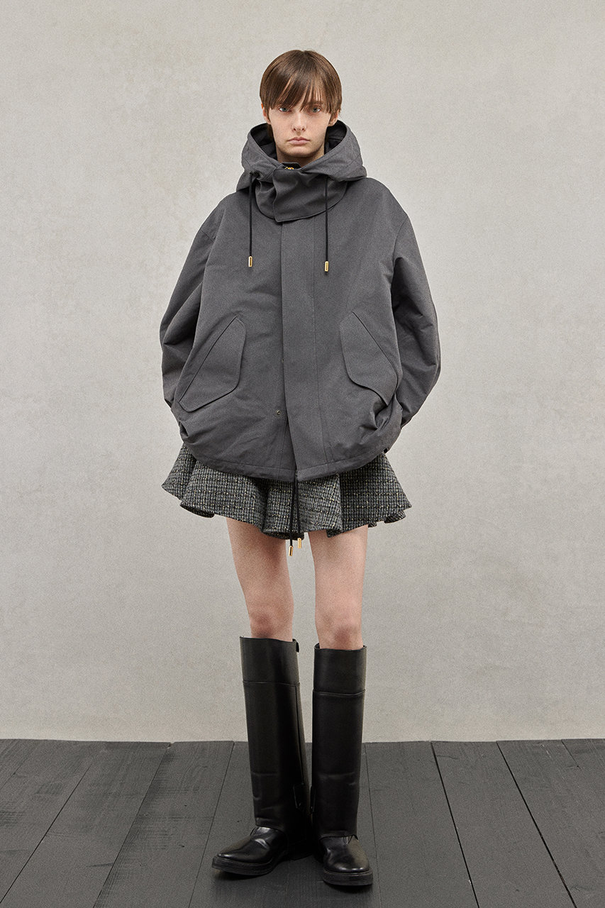 THE RERACS(ザ・リラクス)｜ルーズモッズコート(ノーライナー