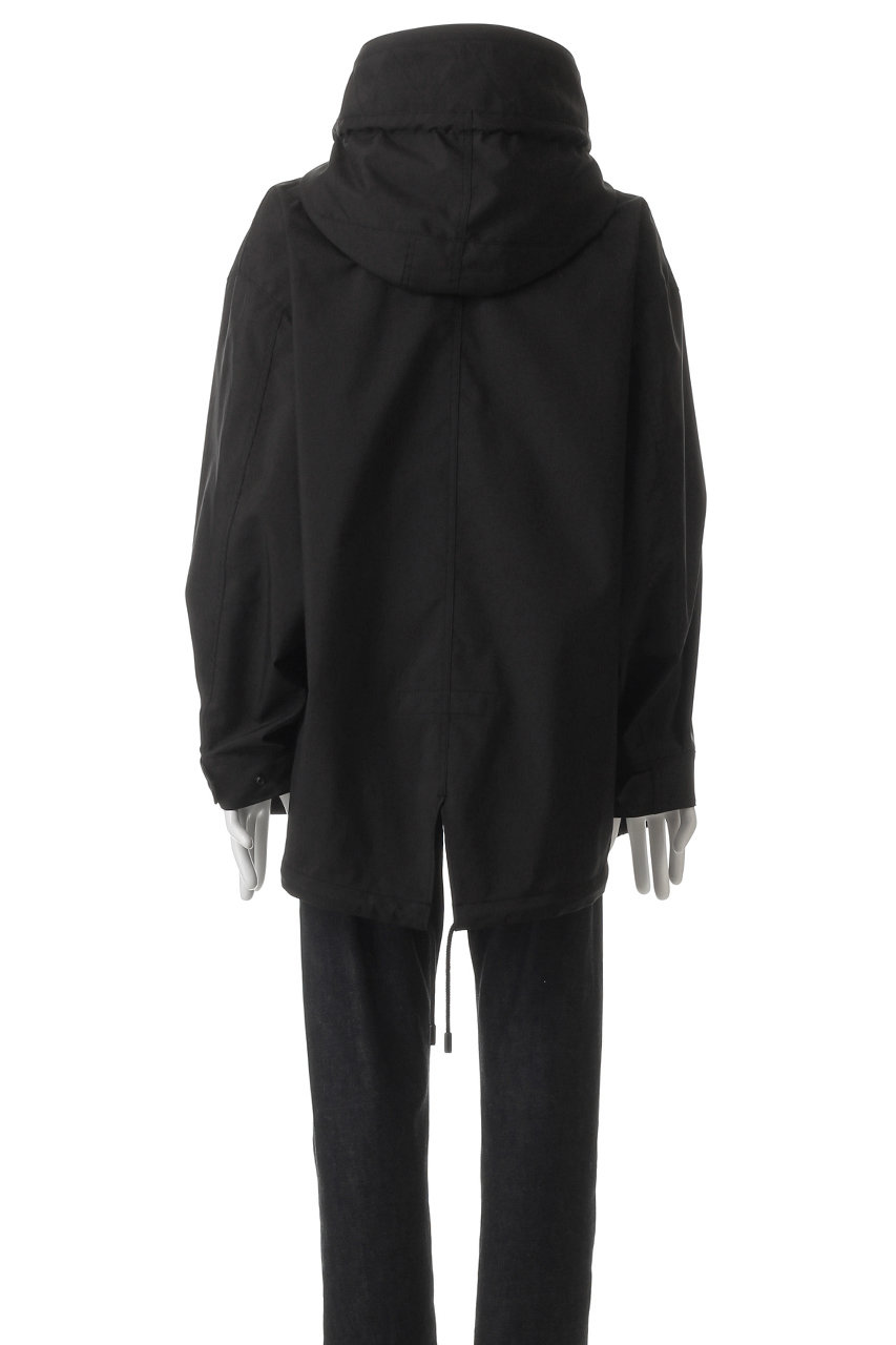 THE RERACS(ザ・リラクス)｜【MEN】ルーズモッズコート/ブラック の