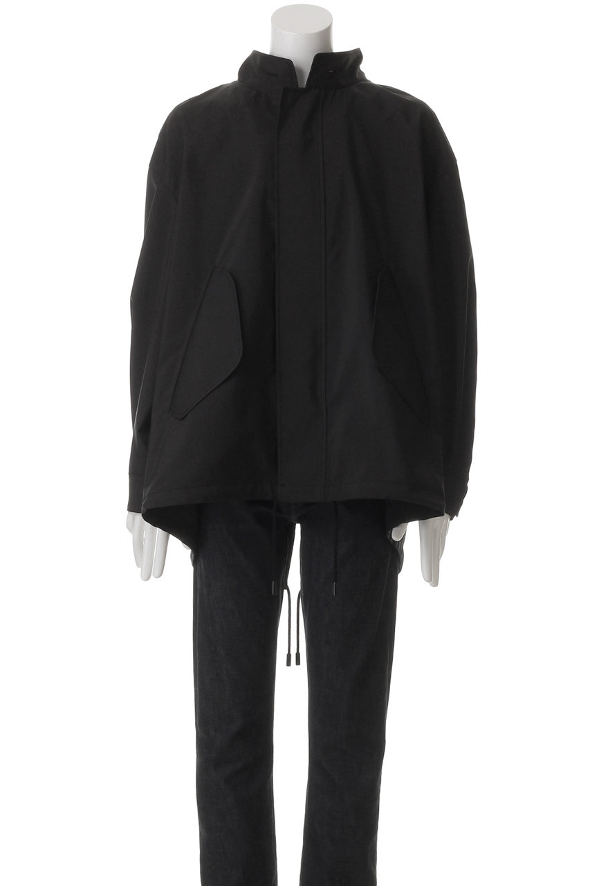 THE RERACS(ザ・リラクス)｜【MEN】ルーズモッズコート/ブラック の